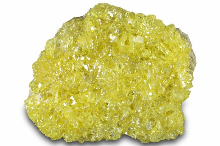 Bright-Yellow Sulfur Crystals - Bolivia #305308